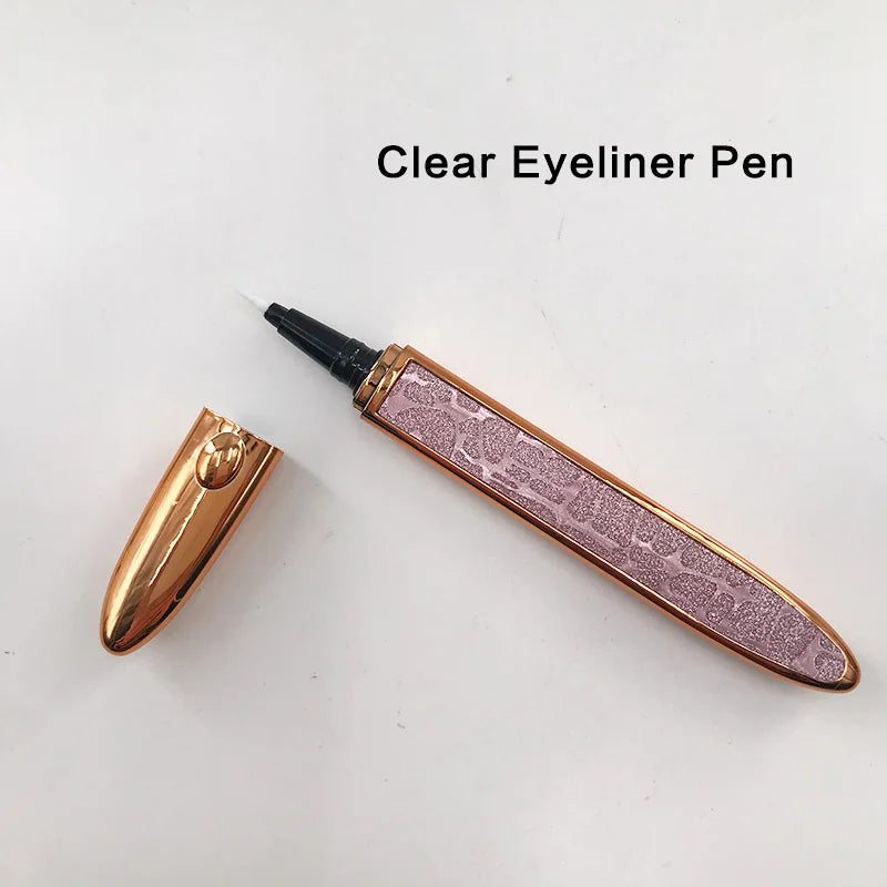 No Glue Non Magnetic Quick Drying Eyelashes Sticking Eye Liner Pen